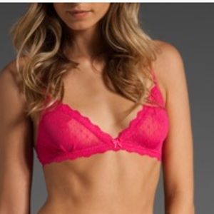 Hot Pink Eberjey Delirious Stylist Bralette